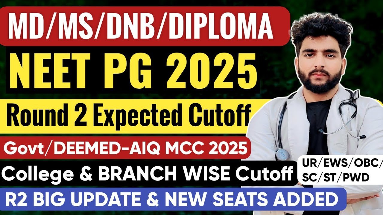 NEET PG Counselling 2025 Round 2 registration, medical students choosing specialities, MCC official update"